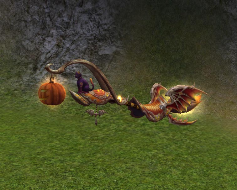 Koště halloweenské maškarády+